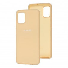 Чохол для Samsung Galaxy A51 (A515) Silicone Full золотистий