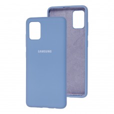 Чехол для Samsung Galaxy A51 (A515) Silicone Full светло-голубой