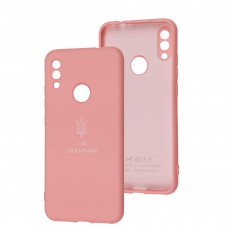 Чехол для Xiaomi Redmi Note 7 / 7 Pro Silicone Full Трезубец розовый / light pink
