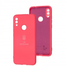Чохол для Xiaomi Redmi Note 7 / 7 Pro Silicone Full Тризуб рожевий / barbie pink