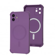Чехол для iPhone 12 WAVE Silk Touch WXD MagSafe purple