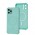 Чехол для iPhone 12 Pro WAVE Silk Touch WXD MagSafe turquoise