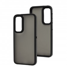 Чохол для Samsung Galaxy S23 FE (S711) Shield Dual Color чорний / сірий