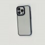 Чохол Baseus Glitter для iPhone 13 Pro прозорий/синій
