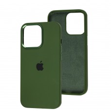 Чехол для iPhone 13 Pro New silicone case atroviren