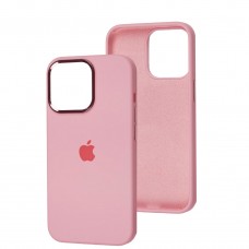 Чехол для iPhone 13 Pro New silicone case light pink
