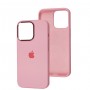 Чохол для iPhone 13 Pro New silicone Metal Buttons light pink