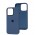 Чохол для iPhone 13 Pro New silicone Metal Buttons navy blue
