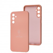 Чехол для Samsung Galaxy A24 (A245) Silicone Full Трезубец розовый