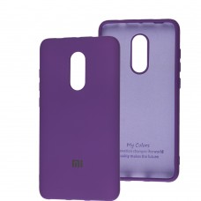Чехол для Xiaomi Redmi Note 4X / Note 4 Silicone Full фиолетовый / purple