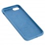 Чехол для iPhone 7 / 8 Silicone Full синий / royal blue