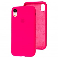 Чехол для iPhone Xr Silicone Full розовый / barbie pink 