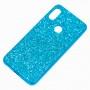 Чехол для Xiaomi Redmi Note 6 Pro Shining sparkles с блестками синий
