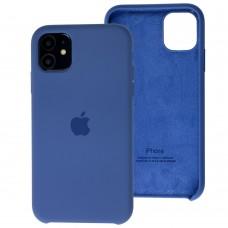 Чехол Silicone для iPhone 11 Premium case alaskan blue