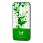 Чехол для Xiaomi Redmi 8 Butterfly зеленый