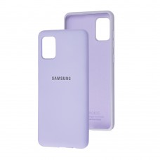 Чехол для Samsung Galaxy A31 (A315) Silicone Full сиреневый / dasheen