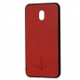 Чехол для Xiaomi Redmi 8A Anchor красный