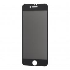 Защитное стекло 5D для iPhone 7 / 8 / SE 20 privacy черный (OEM)