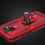 Чехол для Xiaomi Redmi 9 Serge Ring ударопрочный красный