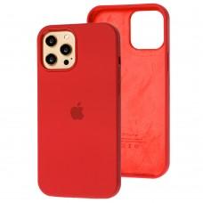 Чохол для iPhone 12 Pro Max Full Silicone case china red