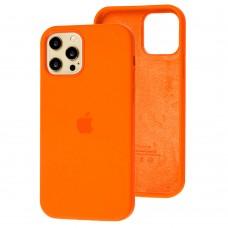 Чохол для iPhone 12 Pro Max Full Silicone case kumquat