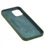 Чохол для iPhone 12 Pro Max Full Silicone case pinery green