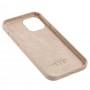Чохол для iPhone 12 Pro Max Full Silicone case pink sand