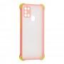 Чохол для Samsung Galaxy A21s (A217) LikGus Totu corner protection рожевий