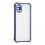 Чохол для Samsung Galaxy A21s (A217) LikGus Totu corner protection синій