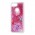 Чехол для Xiaomi Mi 8 Lite Блестки вода красный "колибри"
