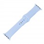 Ремешок для Apple Watch 42-44mm Band Silikone Two - Piece lilac