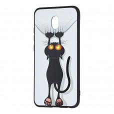 Чехол для Xiaomi Redmi 8A Mix Fashion "cat"