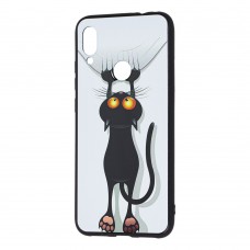 Чехол для Xiaomi Redmi Note 7 Mix Fashion "cat"