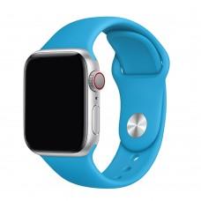 Ремешок для Apple Watch 42mm / 44mm S Silicone One-Piece blue 