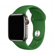 Ремешок для Apple Watch 42mm Band Silicone One-Piece зеленый 