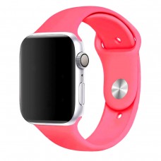 Ремешок для Apple Watch 38 / 40mm Band Silicone One-Piece barbie pink