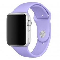 Ремешок для Apple Watch 38 / 40mm 130mm Silicone One-Piece сиреневый / lilac 
