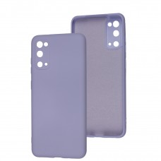 Чехол для Samsung Galaxy S20 (G980) Wave Full colorful light purple