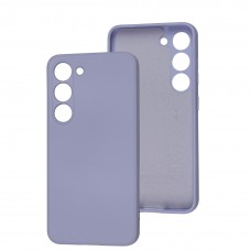 Чехол для Samsung Galaxy S23 (S911) Wave Full colorful light purple