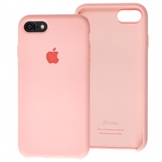 Чохол Silicone для iPhone 7/8/SE20 case світло-рожевий