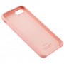 Чохол Silicone для iPhone 7/8/SE20 case світло-рожевий