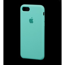 Чехол для iPhone 7 Silicone case бирюзовый 