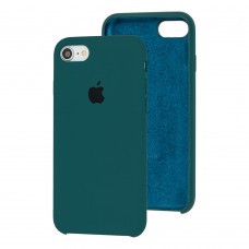 Чохол Silicone для iPhone 7 / 8 / SE20 case forest green