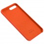 Чохол Silicone для iPhone 7 Plus / 8 Plus case помаранчевий