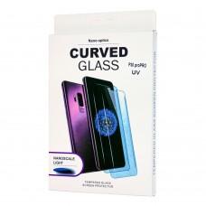 Защитное стекло для Huawei P30 Pro Full Glue UV Nano прозрачное клей + лампа