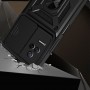 Чехол для Xiaomi Poco F4 Serge Ring Armor ударопрочный черный