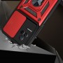 Чохол для Xiaomi Poco F4 Serge Ring Armor ударостійкий червоний