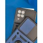 Чохол для Xiaomi Poco F4 Serge Ring Armor ударостійкий синій