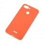 Чехол для Xiaomi Redmi 6 Silicone cover оранжевый