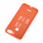 Чохол для Xiaomi Redmi 6 Silicone cover помаранчевий